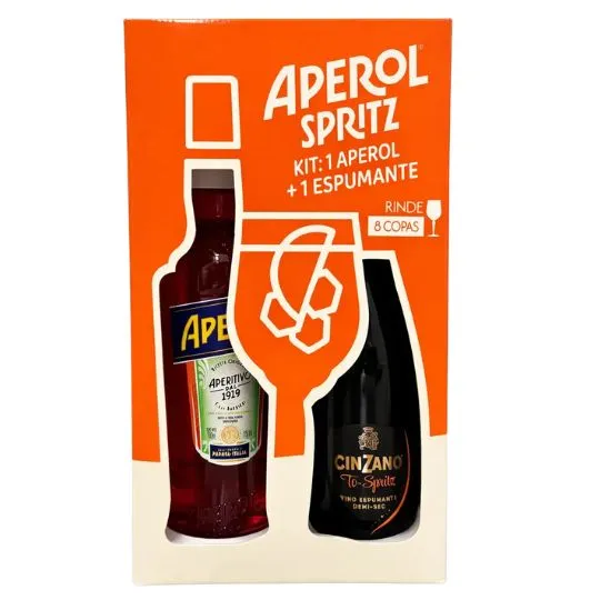 Kit apero sprtiz y espumante cinzano